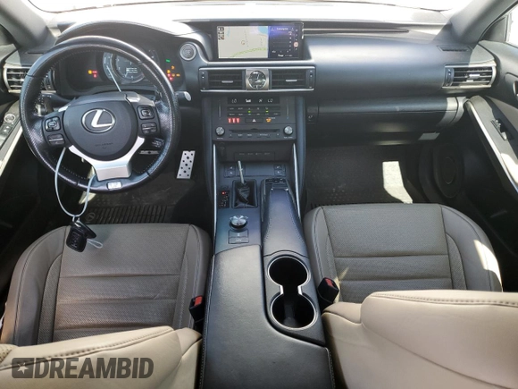 2020 Lexus IS 300 F Sport z VIN JTHG81F24L5040478, wystawiony jako Copart lot #61616525 z przebiegiem 69 672 mil mil oraz Szkoda całkowita • Salvage title. Historia ofert i sprzedaży dostępna na DreamBid. Obrazek 8.