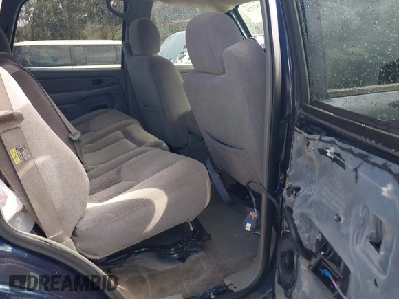 2005 Chevrolet Tahoe LT with VIN 1GNEC13T15R213638, listed as a IAAI auction lot 41787524 with 153,709 mi miles and . Bid and sale history available at DreamBid. Image 8.