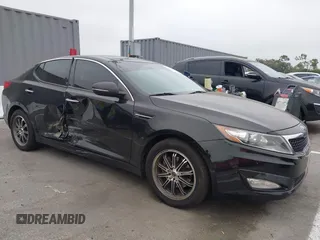 2013 Kia Optima EX with VIN 5XXGN4A74DG180395, listed as a IAAI auction lot 42713969 with 116,631 mi miles and . Bid and sale history available at DreamBid. Image 1.