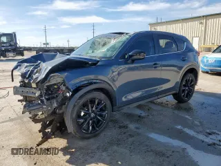2023 Mazda CX-5 2.5 S Preferred Package with VIN JM3KFBCM9P0232471, listed as a Copart auction lot 50134005 with 30,300 mi miles and Salvage Title. Bid and sale history available at carsss.com. Image 1.