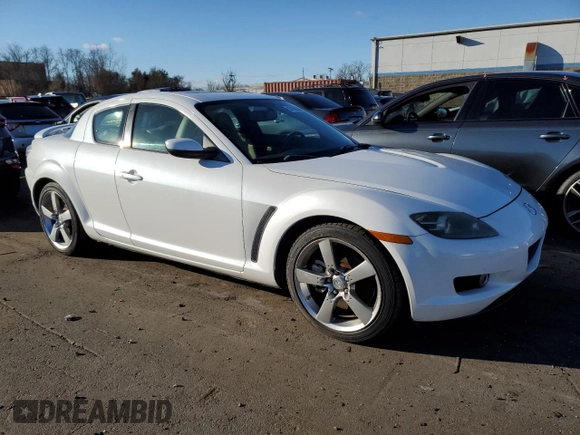 2006 Mazda RX-8 z VIN JM1FE173260205586, wystawiony jako Copart lot #87286304 z przebiegiem 73 257 mil mil oraz Czysty tytuł • Clean title. Historia ofert i sprzedaży dostępna na DreamBid. Obrazek 4.