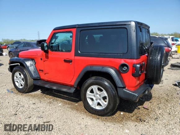 2023 Jeep Wrangler Willys z VIN 1C4HJXAG4PW512615, wystawiony jako Copart lot #56068085 z przebiegiem 21 624 mil mil oraz Szkoda całkowita • Salvage title. Historia ofert i sprzedaży dostępna na DreamBid. Obrazek 2.