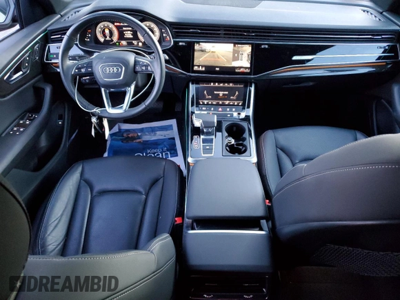 2020 Audi Q8 Premium Plus with VIN WA1BVAF10LD004430, listed as a Copart auction lot 76661403 with 16,826 mi miles. Bid and sale history available at carsss.com. Image 8.