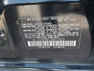 2016 Subaru Crosstrek Premium z VIN JF2GPABC7G8211622, wystawiony jako IAAI lot #42381041 z przebiegiem 133 432 mil mil oraz . Historia ofert i sprzedaży dostępna na DreamBid. Obrazek 9.