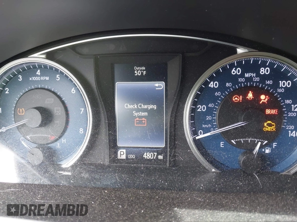 2017 Toyota Camry XLE with VIN 4T1BF1FK7HU687225, listed as a IAAI auction lot 42006107 with 4,807 mi miles. Bid and sale history available at carsss.com. Image 7.