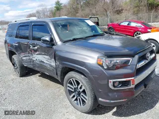 2017 Toyota 4Runner SR5 with VIN JTEBU5JR9H5415822, listed as a IAAI auction lot 41806456 with 129,585 mi miles. Bid and sale history available at carsss.com. Image 1.