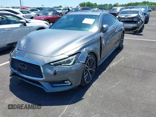 2017 Infiniti Q60 Premium with VIN JN1EV7EL2HM550150, listed as a IAAI auction lot 42324819 with 104,799 mi miles and . Bid and sale history available at DreamBid. Image 2.