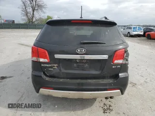 2011 Kia Sorento SX with VIN 5XYKWDA21BG093963, listed as a Copart auction lot 51426825 with 186,749 mi miles and Salvage Title. Bid and sale history available at carsss.com. Image 6.