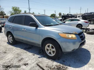2009 Hyundai Santa Fe GLS with VIN 5NMSG13D99H322528, listed as a Copart auction lot 52253615 with 189,974 mi miles and Clean Title. Bid and sale history available at carsss.com. Image 4.
