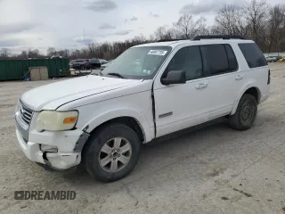 2008 Ford Explorer XLT with VIN 1FMEU63E78UB32385, listed as a Copart auction lot 48007755 with 144,841 mi miles and Salvage Title. Bid and sale history available at carsss.com. Image 1.
