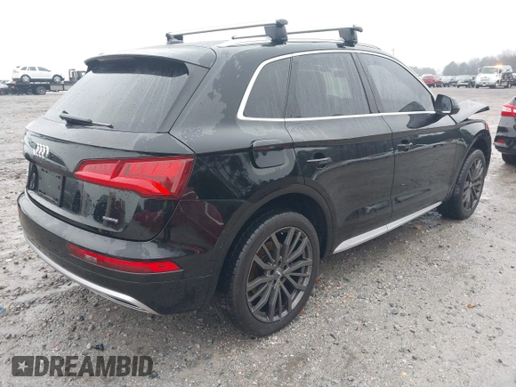 2019 Audi Q5 Premium with VIN WA1ANAFY7K2124244, listed as a IAAI auction lot 41251080 with 101,767 mi miles. Bid and sale history available at carsss.com. Image 4.