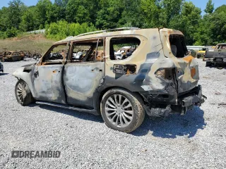 2016 Infiniti QX80 with VIN JN8AZ2NF9G9612663, listed as a Copart auction lot 60223394 with 0 mi miles and Non Repairable. Bid and sale history available at carsss.com. Image 2.
