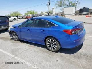 2023 Honda Civic EX с VIN 2HGFE1F7XPH310539, выставлен на аукционе Copart как лот 57753885 с пробегом 26 878 миль миль и Списание • Salvage title. История ставок и продаж доступна на DreamBid. Изображение 2.