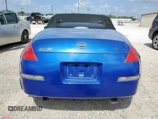 2006 Nissan 350Z Touring z VIN JN1AZ36A36M450869, wystawiony jako Copart lot #59898195 z przebiegiem 160 031 mil mil oraz Czysty tytuł • Clean title. Historia ofert i sprzedaży dostępna na DreamBid. Obrazek 6.