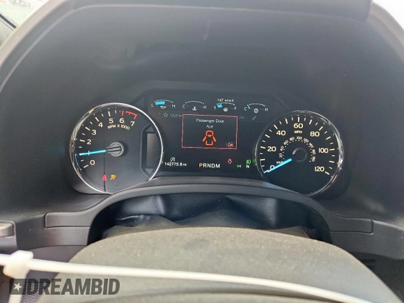 2018 Ford F-150 XL with VIN 1FTEW1E58JKD66986, listed as a Copart auction lot 59444175 with 142,775 mi miles and Salvage title. Bid and sale history available at DreamBid. Image 9.