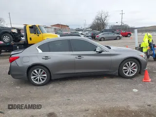 2016 Infiniti Q50 Premium with VIN JN1EV7AR5GM345768, listed as a IAAI auction lot 41738518 with 124,783 mi miles and . Bid and sale history available at carsss.com. Image 13.