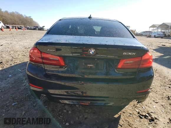 2017 BMW 5 Series 530i xDrive with VIN WBAJA7C37HG457940, listed as a Copart auction lot 85928794 with 134,801 mi miles and Salvage Title. Bid and sale history available at carsss.com. Image 6.