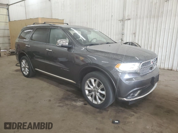 2019 Dodge Durango Citadel with VIN 1C4RDJEG5KC692054, listed as a Copart auction lot 76999704 with 79,022 mi miles and Salvage Title. Bid and sale history available at DreamBid. Image 4.