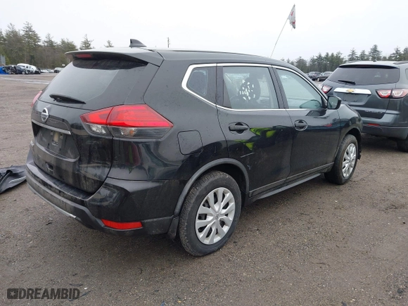 2017 Nissan Rogue SL with VIN JN8AT2MT6HW389641, listed as a IAAI auction lot 41788719 with 142,555 mi miles. Bid and sale history available at carsss.com. Image 4.