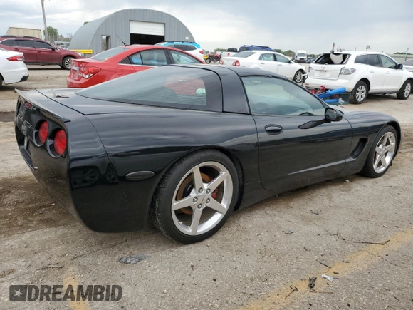 2004 Chevrolet Corvette with VIN 1G1YY22G345126176, listed as a Copart auction lot 58344684 with 0 mi miles and Salvage Title. Bid and sale history available at carsss.com. Image 3.