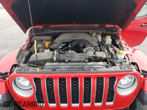 2021 Jeep Gladiator High Altitude z VIN 1C6HJTFG4ML579074, wystawiony jako Copart lot #57145415 z przebiegiem 52 145 mil mil oraz Szkoda całkowita • Salvage title. Historia ofert i sprzedaży dostępna na DreamBid. Obrazek 11.