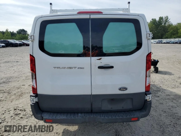 2015 Ford Transit Cargo with VIN 1FTNR1YM5FKA13168, listed as a Copart auction lot 58669105 with 120,267 mi miles and Clean title. Bid and sale history available at DreamBid. Image 6.