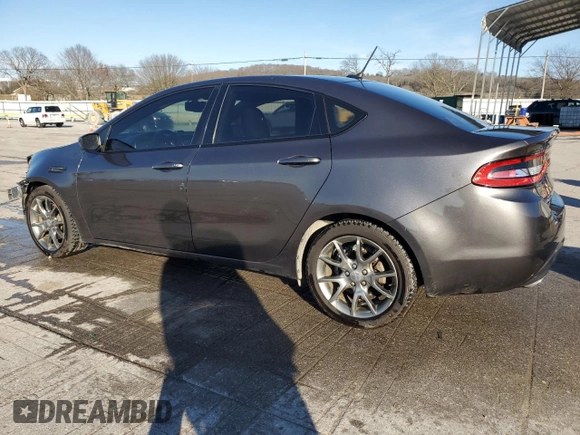 2014 Dodge Dart SXT with VIN 1C3CDFBB3ED921071, listed as a Copart auction lot 45755125 with 74,325 mi miles and Salvage Title. Bid and sale history available at carsss.com. Image 2.
