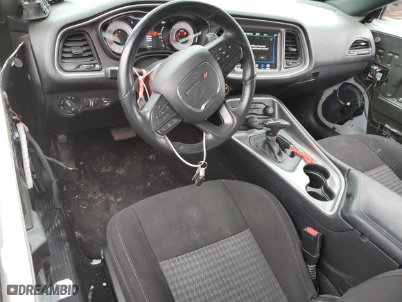 2021 Dodge Challenger R/T Scat Pack with VIN 2C3CDZFJ1MH513401, listed as a Copart auction lot 47252985 with 54,229 mi miles and Salvage Title. Bid and sale history available at carsss.com. Image 8.