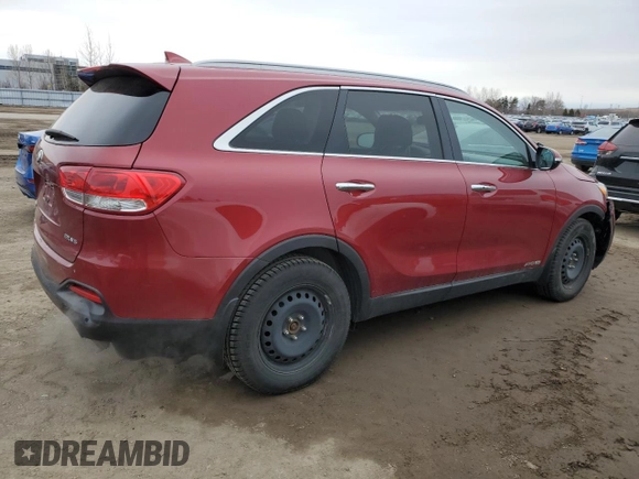 2017 Kia Sorento EX with VIN 5XYPHDA52HG222652, listed as a Copart auction lot 50910155 with 188,703 mi miles and Clean Title. Bid and sale history available at DreamBid. Image 3.