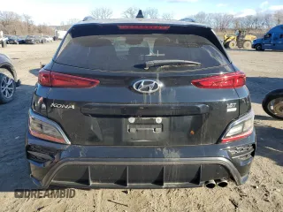2022 Hyundai Kona N Line with VIN KM8K3CA33NU773941, listed as a Copart auction lot 86477754 with 51,259 mi miles and Salvage Title. Bid and sale history available at carsss.com. Image 6.