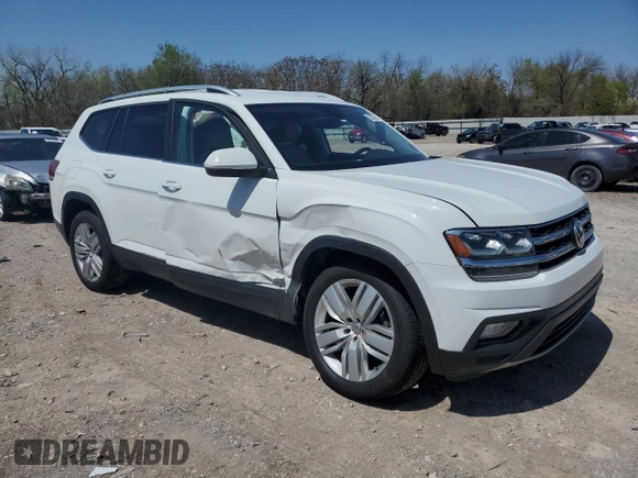 2019 Volkswagen Atlas SE with VIN 1V2WR2CA7KC598569, listed as a Copart auction lot 52291815 with 92,778 mi miles and Salvage title. Bid and sale history available at DreamBid. Image 4.