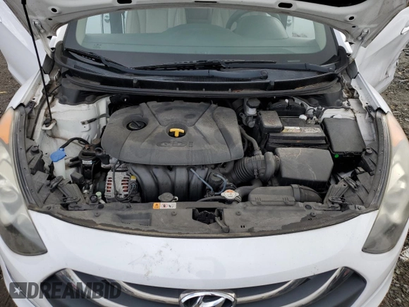 2015 Hyundai Elantra GT with VIN KMHD35LH5FU238558, listed as a Copart auction lot 74488844 with 56,934 mi miles and Salvage Title. Bid and sale history available at carsss.com. Image 12.