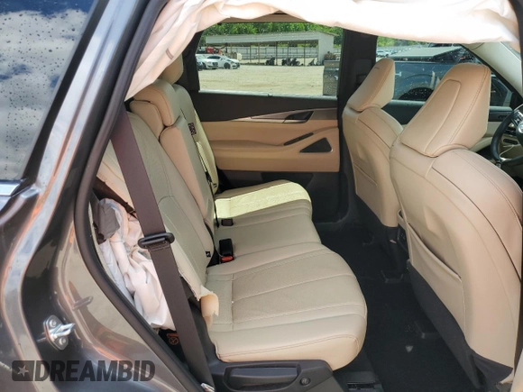 2024 Infiniti QX60 Luxe z VIN 5N1DL1FR9RC351355, wystawiony jako Copart lot #54048625 z przebiegiem 33 079 mil mil oraz Szkoda całkowita • Salvage title. Historia ofert i sprzedaży dostępna na DreamBid. Obrazek 11.