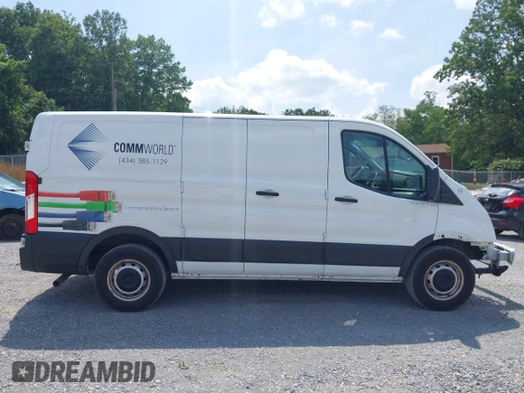 2021 Ford Transit Cargo with VIN 1FTYE1Y82MKA02296, listed as a IAAI auction lot 42377720 with 50,942 mi miles and . Bid and sale history available at DreamBid. Image 13.