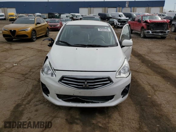2017 Mitsubishi Mirage ES z VIN ML32F3FJ5HHF06662, wystawiony jako Copart lot #54325135 z przebiegiem 119 771 mil mil oraz Tytuł czysty. Historia ofert i sprzedaży dostępna na DreamBid. Obrazek 5.