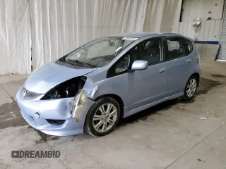 2009 Honda Fit Sport w/Navi with VIN JHMGE88639S042492, listed as a Copart auction lot 50890105 with 132,339 mi miles and Salvage Title. Bid and sale history available at carsss.com. Image 1.