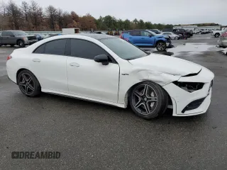 2022 Mercedes-Benz CLA 35 AMG with VIN W1K5J5BB3NN297103, listed as a Copart auction lot 47923634 with Not Provided miles and . Bid and sale history available at DreamBid. Image 4.