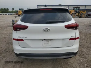 2019 Hyundai Tucson Ultimate with VIN KM8J3CAL9KU038727, listed as a Copart auction lot 52096835 with 0 mi miles and Salvage Title. Bid and sale history available at carsss.com. Image 6.