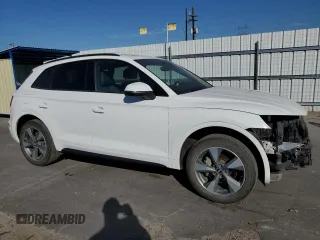 2020 Audi Q5 Premium с VIN WA1ANAFY5L2108397, выставлен на аукционе Copart как лот 62962725 с пробегом 47 467 миль миль и Списание • Salvage title. История ставок и продаж доступна на DreamBid. Изображение 4.