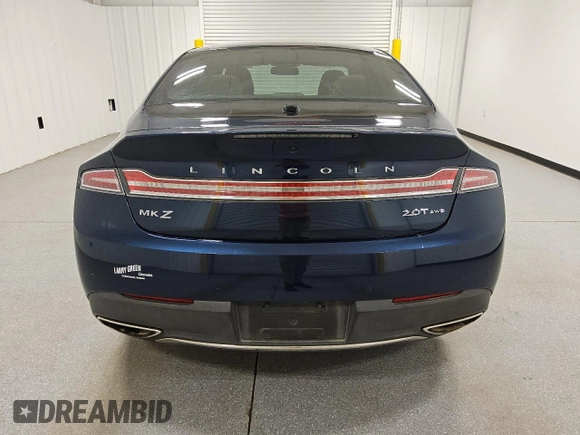 2017 Lincoln MKZ Select with VIN 3LN6L5D9XHR653644, listed as a Copart auction lot 53735965 with 97,607 mi miles and Clean title. Bid and sale history available at DreamBid. Image 6.