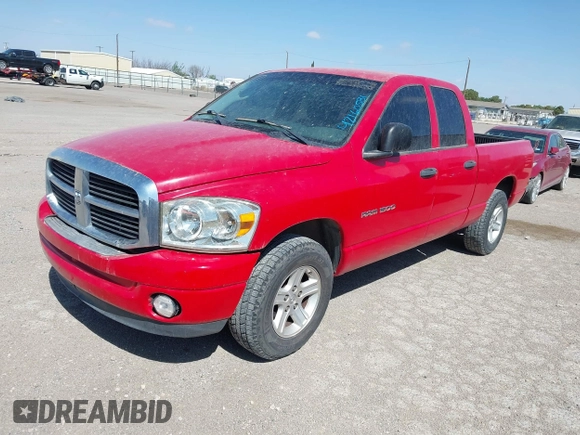 2006 Dodge 1500 SLT with VIN 1D7HA18N56S700024, listed as a IAAI auction lot 42160581 with 166,490 mi miles and . Bid and sale history available at carsss.com. Image 2.
