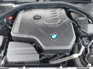 2019 BMW 3 Series 330i xDrive with VIN WBA5R7C54KFH24284, listed as a IAAI auction lot 41246406 with 57,200 mi miles. Bid and sale history available at carsss.com. Image 10.