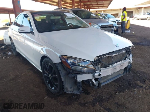 2016 Mercedes-Benz C 300 with VIN WDDWF4JB3GR138112, listed as a IAAI auction lot 41851323 with 105,395 mi miles and . Bid and sale history available at carsss.com. Image 1.