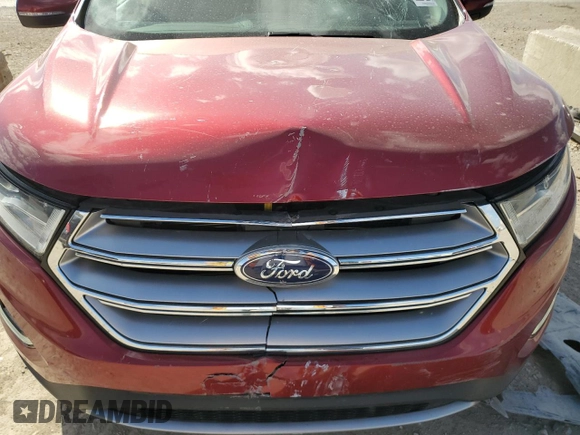 2015 Ford Edge SEL with VIN 2FMTK4J9XFBB96379, listed as a Copart auction lot 50981265 with 133,880 mi miles and Clean Title. Bid and sale history available at carsss.com. Image 12.
