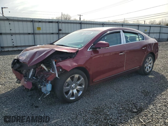 2010 Buick LaCrosse CXL with VIN 1G4GC5EG7AF311332, listed as a Copart auction lot 51421065 with 88,258 mi miles and Salvage Title. Bid and sale history available at carsss.com. Image 1.