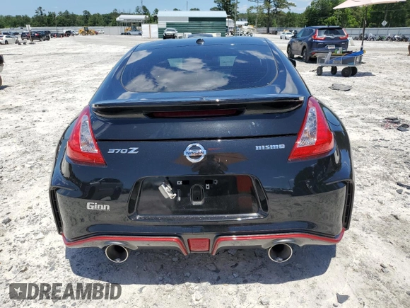 2016 Nissan 370Z NISMO Tech with VIN JN1AZ4EH2GM935087, listed as a Copart auction lot 58222714 with 41,088 mi miles and Salvage Title. Bid and sale history available at carsss.com. Image 6.