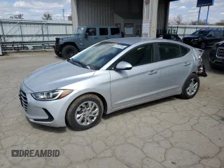 2017 Hyundai Elantra SE with VIN KMHD74LF3HU084173, listed as a Copart auction lot 52147755 with 103,063 mi miles and Salvage title. Bid and sale history available at DreamBid. Image 1.