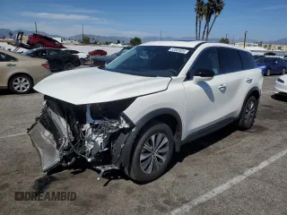 2025 Infiniti QX60 с VIN 5N1AL1ES1SC337429, выставлен на аукционе Copart как лот 53082835 с пробегом 9 миль миль и Списание • Salvage title. История ставок и продаж доступна на DreamBid. Изображение 1.