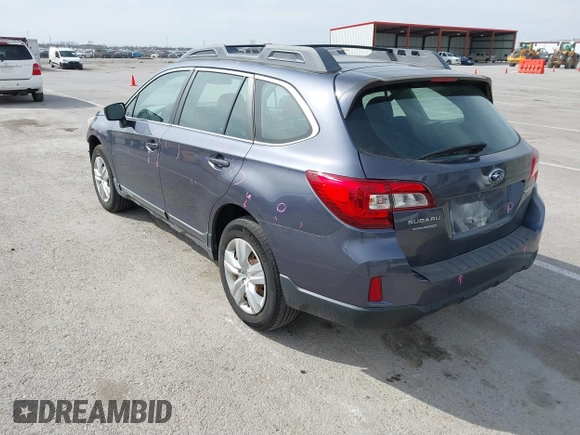 2016 Subaru Outback 2.5i with VIN 4S4BSBAC7G3249472, listed as a IAAI auction lot 41829106 with 160,329 mi miles and . Bid and sale history available at DreamBid. Image 3.