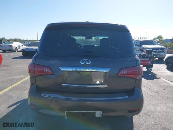 2011 Infiniti QX56 7-passenger with VIN JN8AZ2NE8B9000843, listed as a IAAI auction lot 41836248 with NaN miles. Bid and sale history available at carsss.com. Image 16.